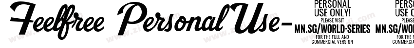 Feelfree PersonalUse字体转换
